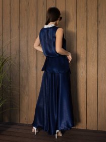 Костюм ISSA Plus модель 14689_темно_синий Фото