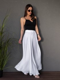 Спідниця максі ISSA Plus модель 14690_белый Фото