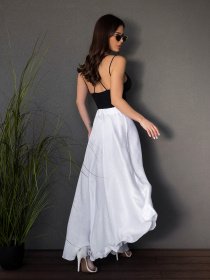 Спідниця максі ISSA Plus модель 14690_белый Фото