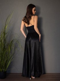 Спідниця максі ISSA Plus модель 14690_черный Фото