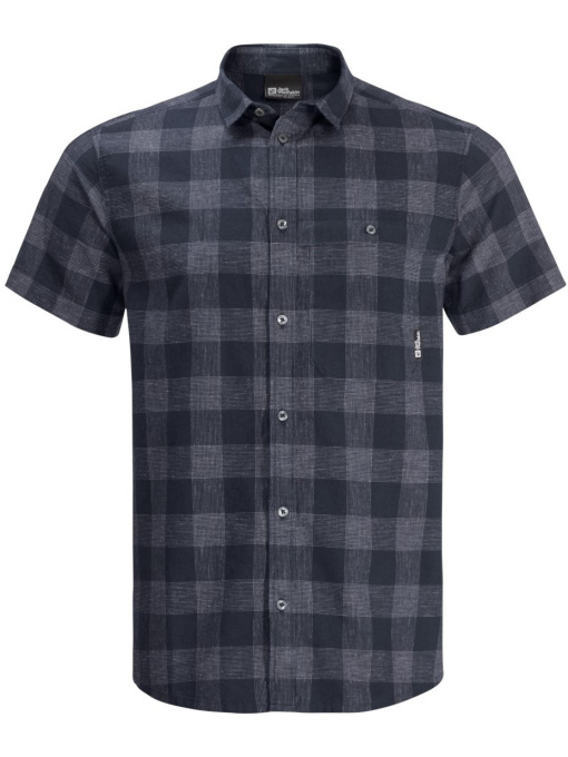 Рубашка повседневная Jack Wolfskin Highlands shirt m модель 1403412_7630 Фото