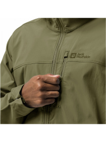 Вітровка Jack Wolfskin Desert wind jacket m модель 1306412_4511 Фото