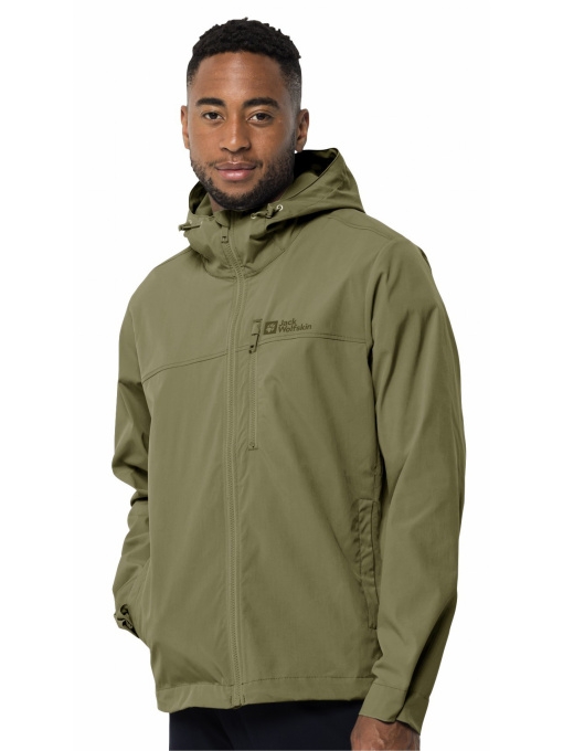 Ветровка Jack Wolfskin Desert wind jacket m модель 1306412_4511 Фото