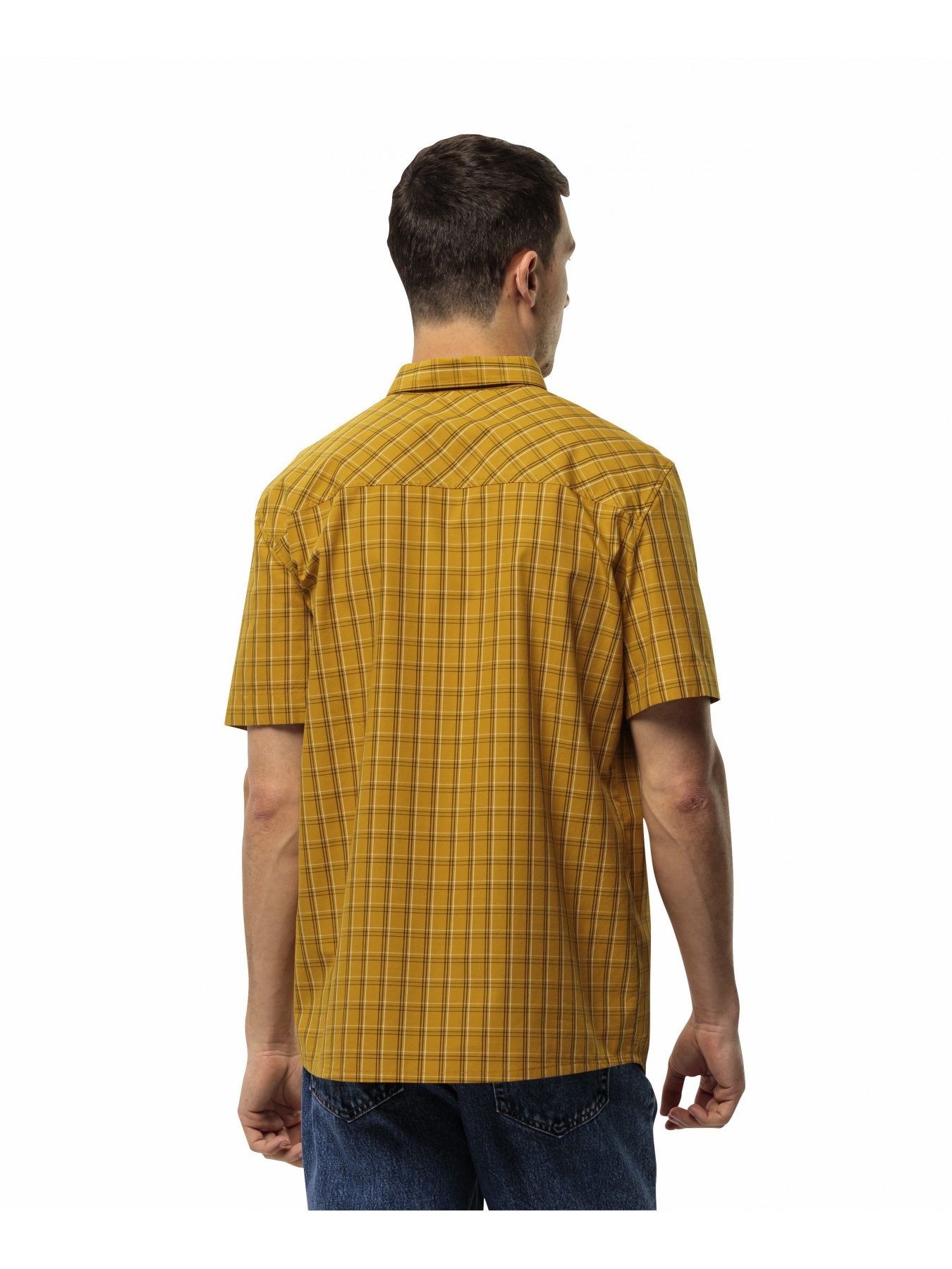 Рубашка повседневная Jack Wolfskin Hot springs shirt m модель 1402333_8974 Фото