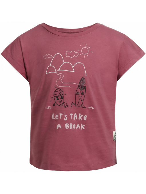 Футболка Jack Wolfskin Take a break модель 1610591_2428 Фото