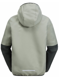 Ветровка Jack Wolfskin Turbulence hooded jkt k модель 1610661_4136 Фото