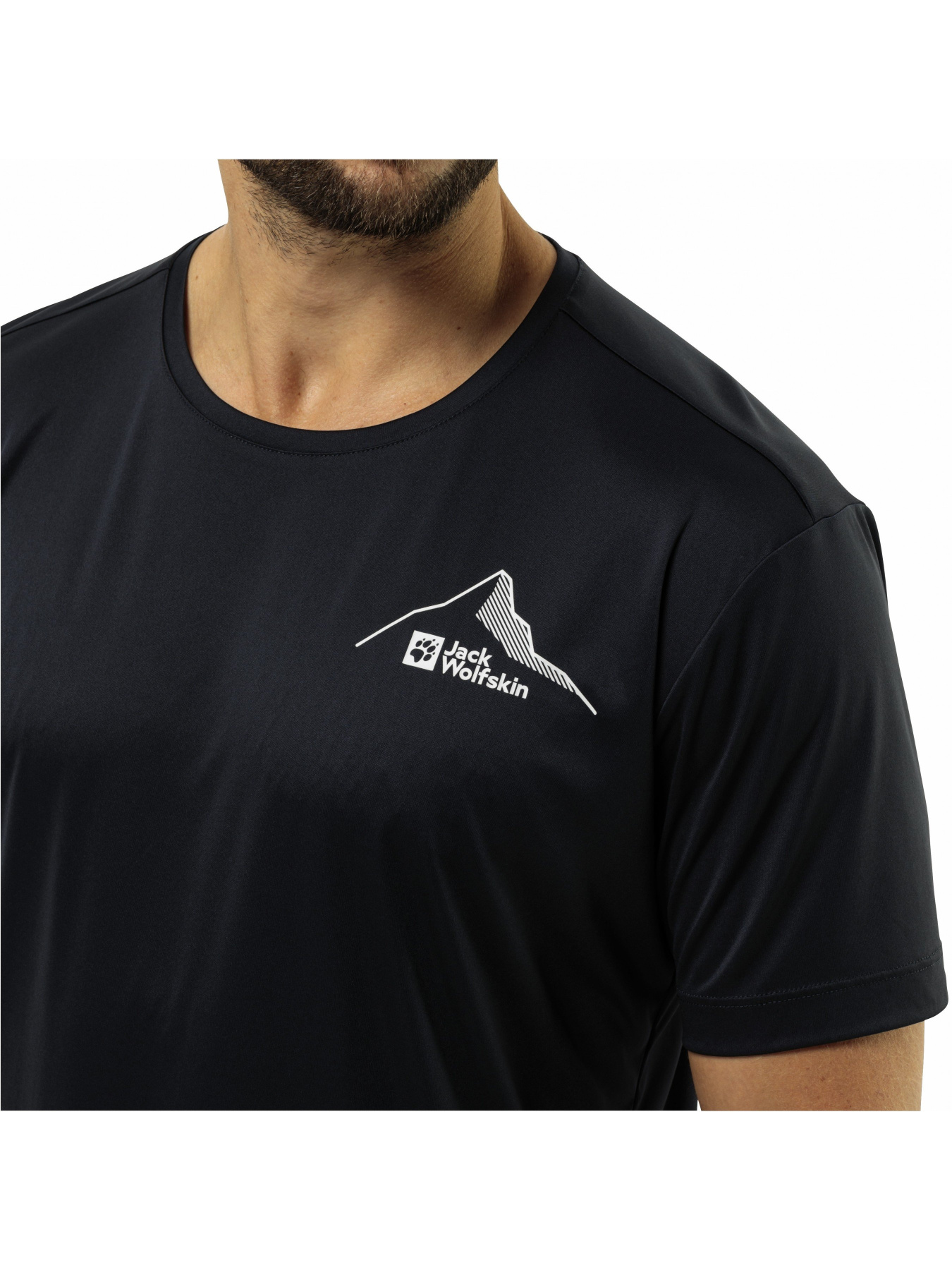 Спортивна футболка Jack Wolfskin Peak graphic t m модель 1807184_6350 Фото