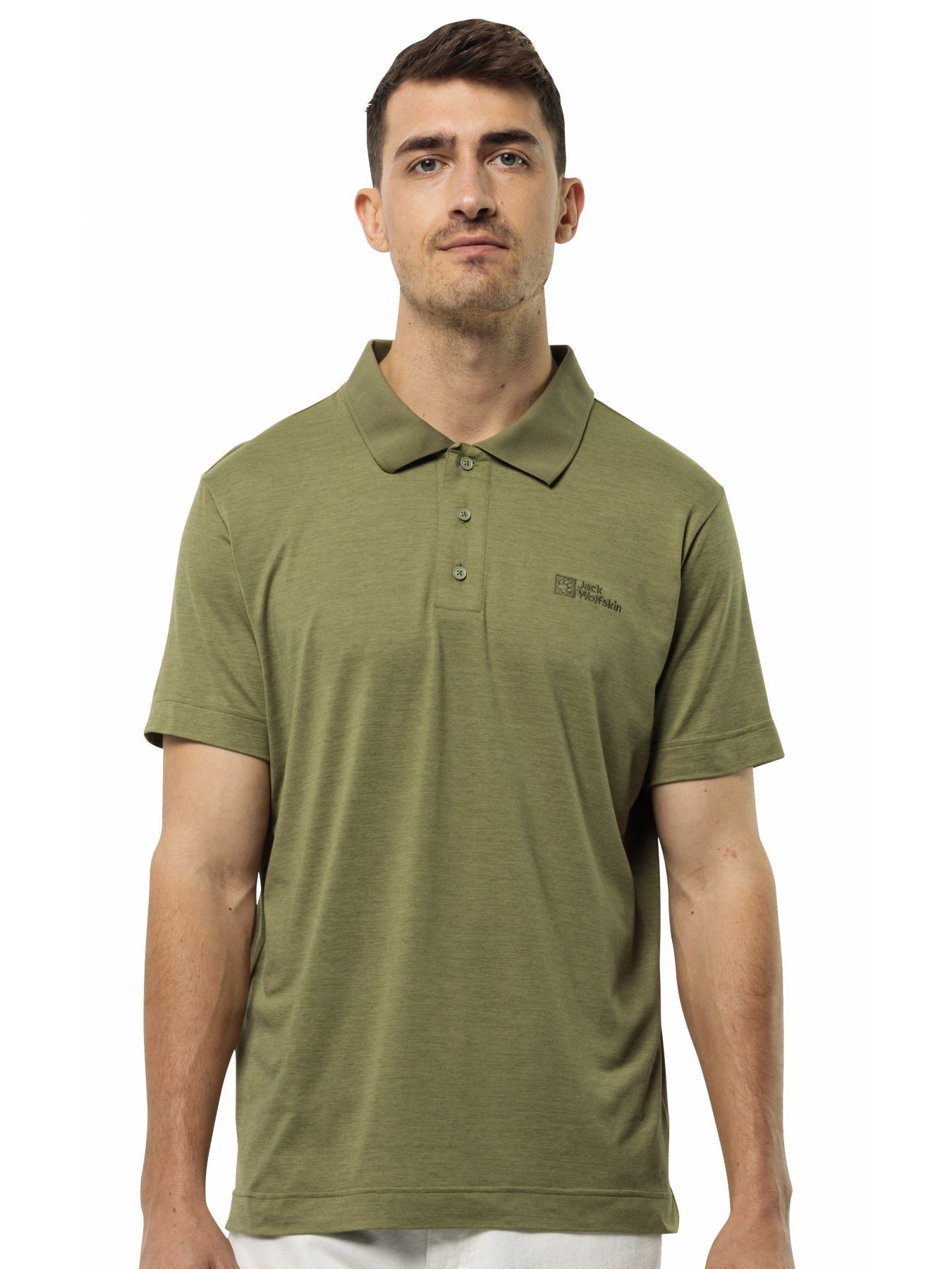 Поло Jack Wolfskin Travel polo m модель 1809721_4511 Фото