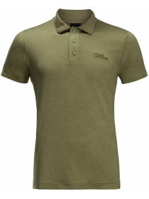 Поло Jack Wolfskin Travel polo m модель 1809721_4511 Фото
