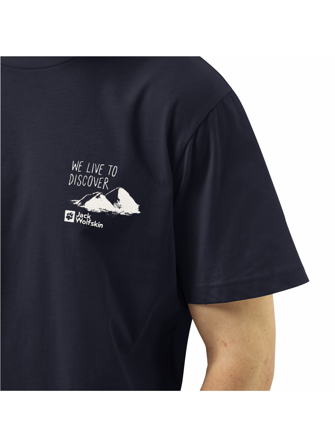 Футболка Jack Wolfskin Discover t m модель 1809761_1010 Фото
