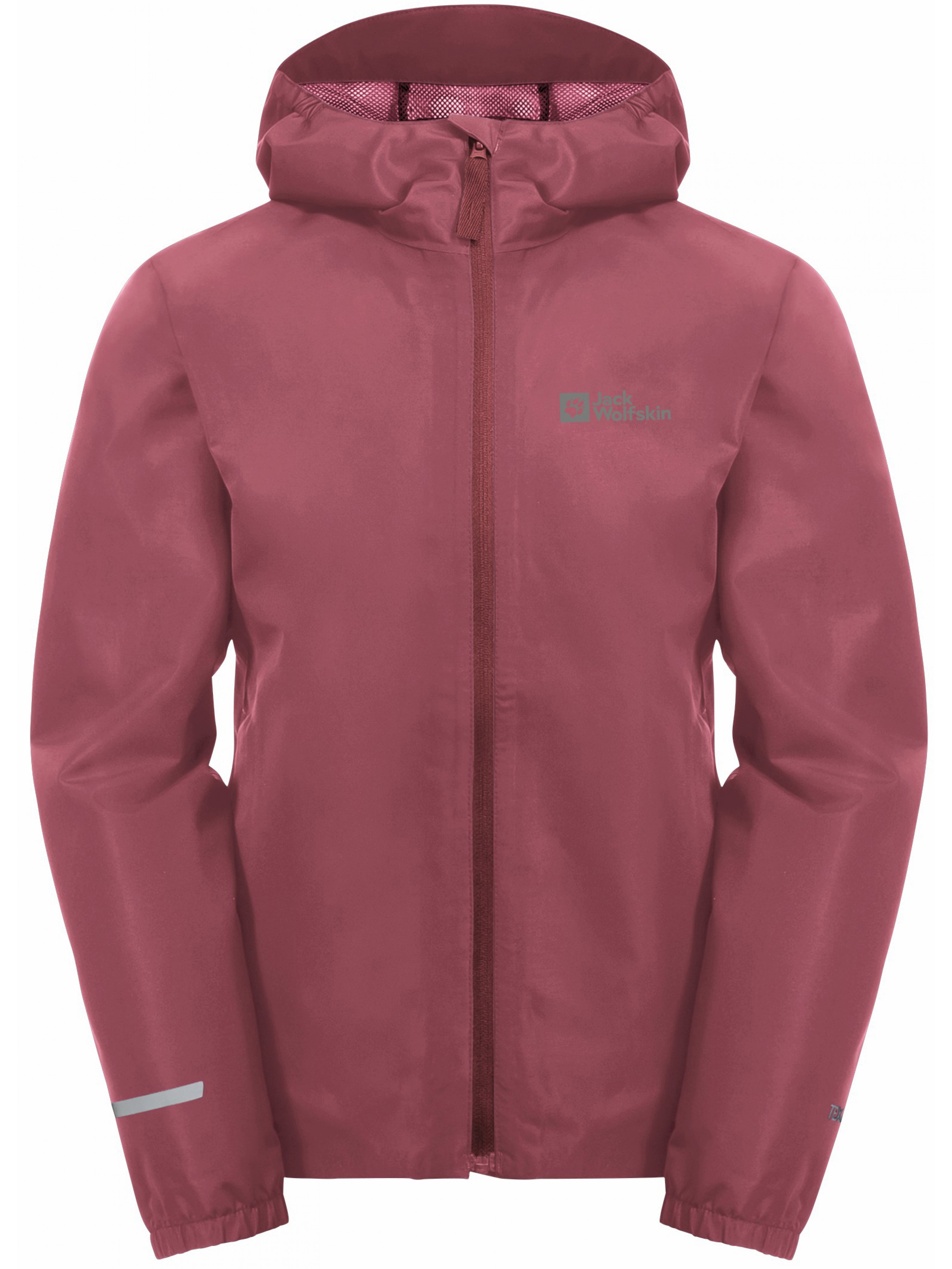 Дитяча Вітровка Jack Wolfskin Flaze jacket k (f9d8aae2-cb14-11ee-acf6-0050568cbfcf) колір рожевий, матеріал поліестер