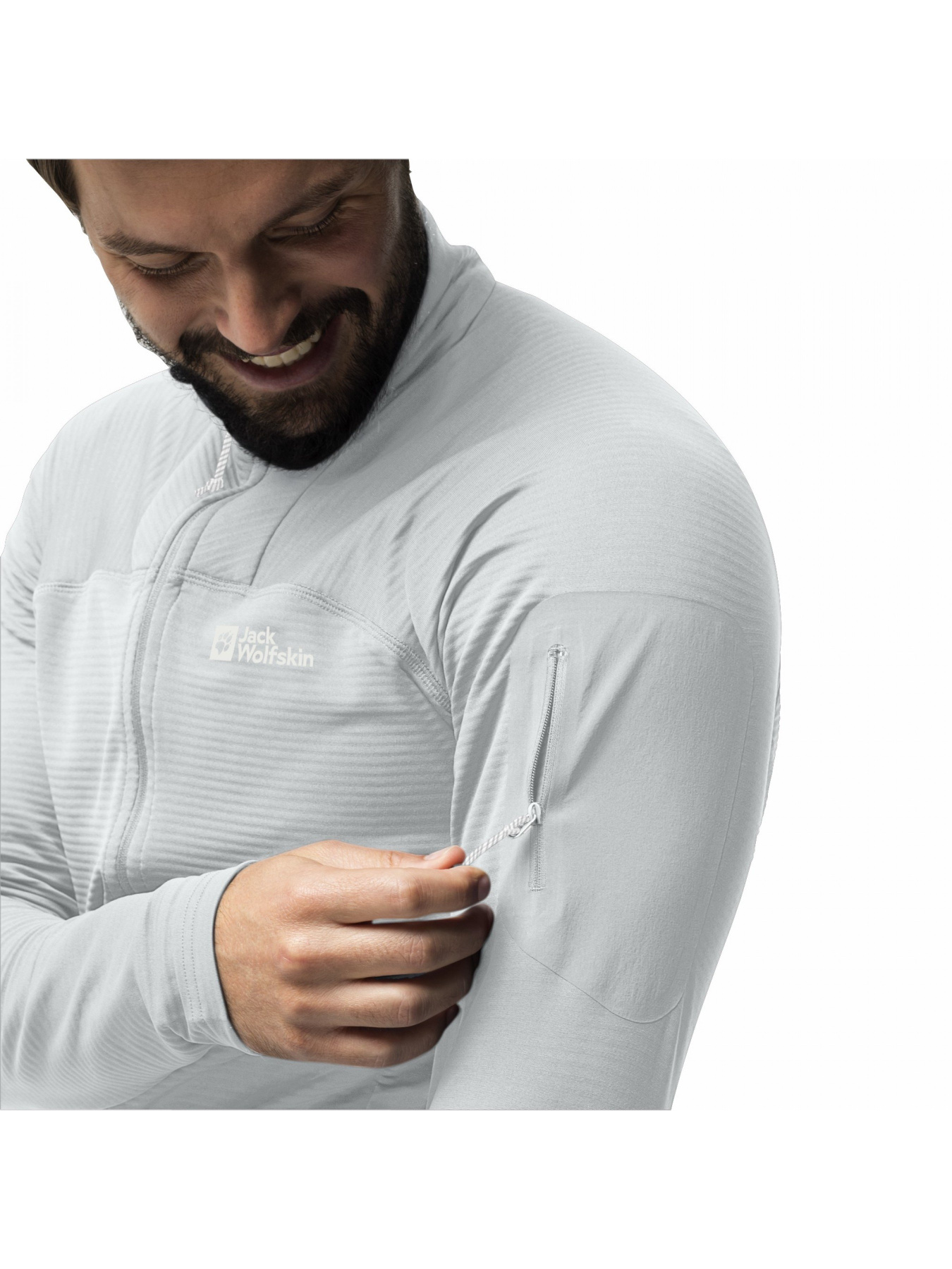 Кофта Jack Wolfskin Prelight fz m модель 1711001_6709 Фото