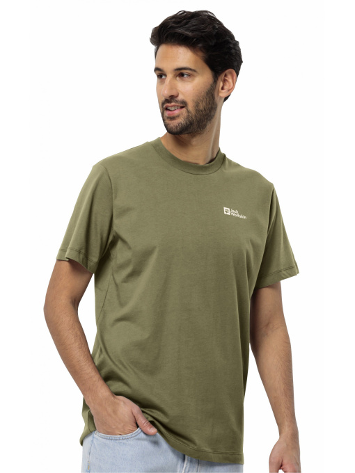 Футболка Jack Wolfskin Essential t m модель 1808382_4511 Фото