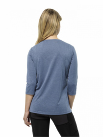 Спортивна кофта Jack Wolfskin Crosstrail 3/4 t w модель 1809541_1325 Фото