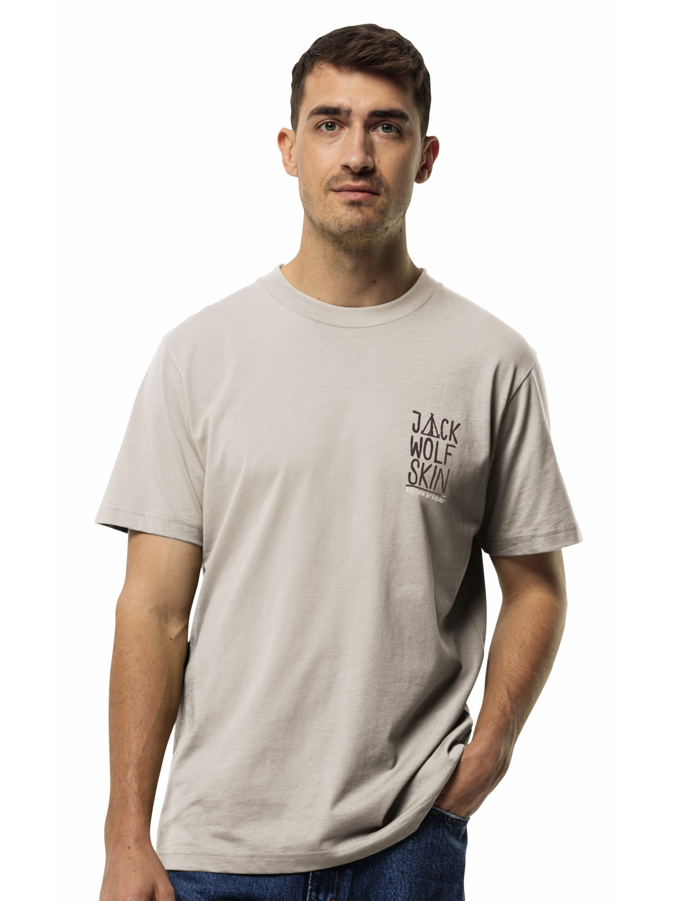 Футболка Jack Wolfskin Jack tent t m модель 1809791_5629 Фото