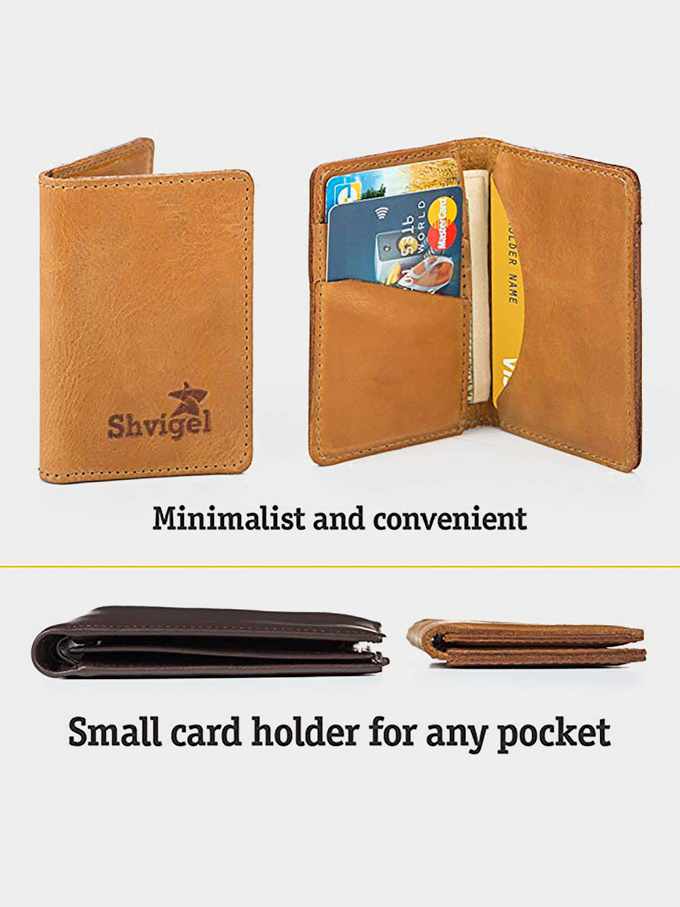 Візитниця Shvigel модель bag24_15300 Фото