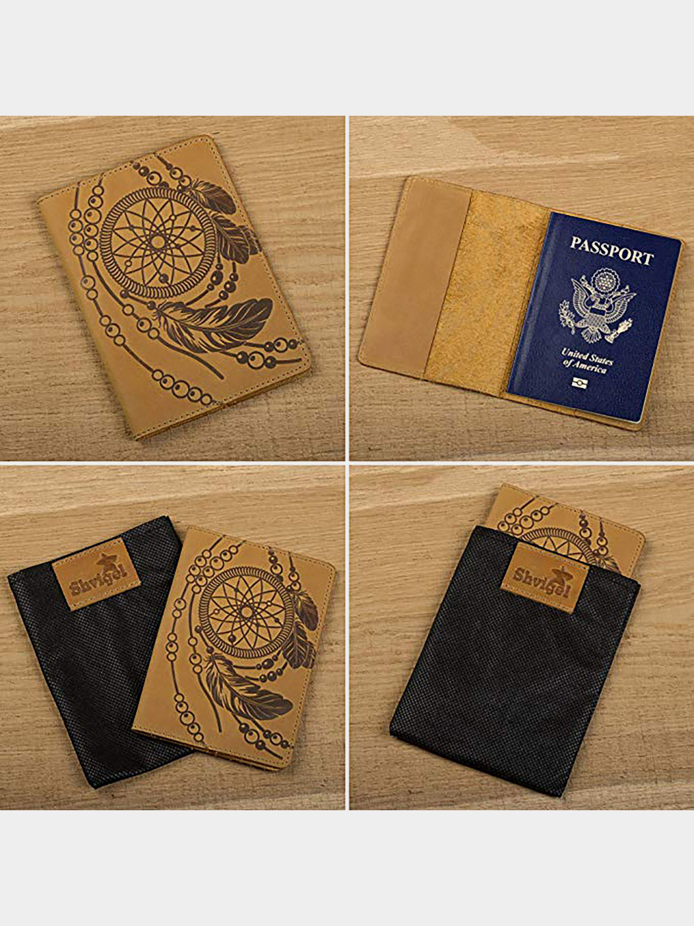 Обложка для документов Shvigel модель bag24_15303 Фото