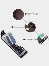 Визитница Shvigel модель bag24_13914 Визитница Shvigel модель bag24_13914 Фото