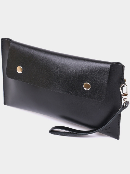 Кожаная тревел-косметичка Shvigel унисекс Черный Shvigel модель bag24_16420 Фото