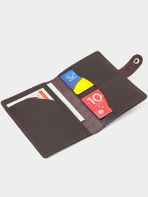 Чоловічий тревел-кейс із натуральної шкіри Shvigel Коричневий Shvigel модель bag24_16525 Фото