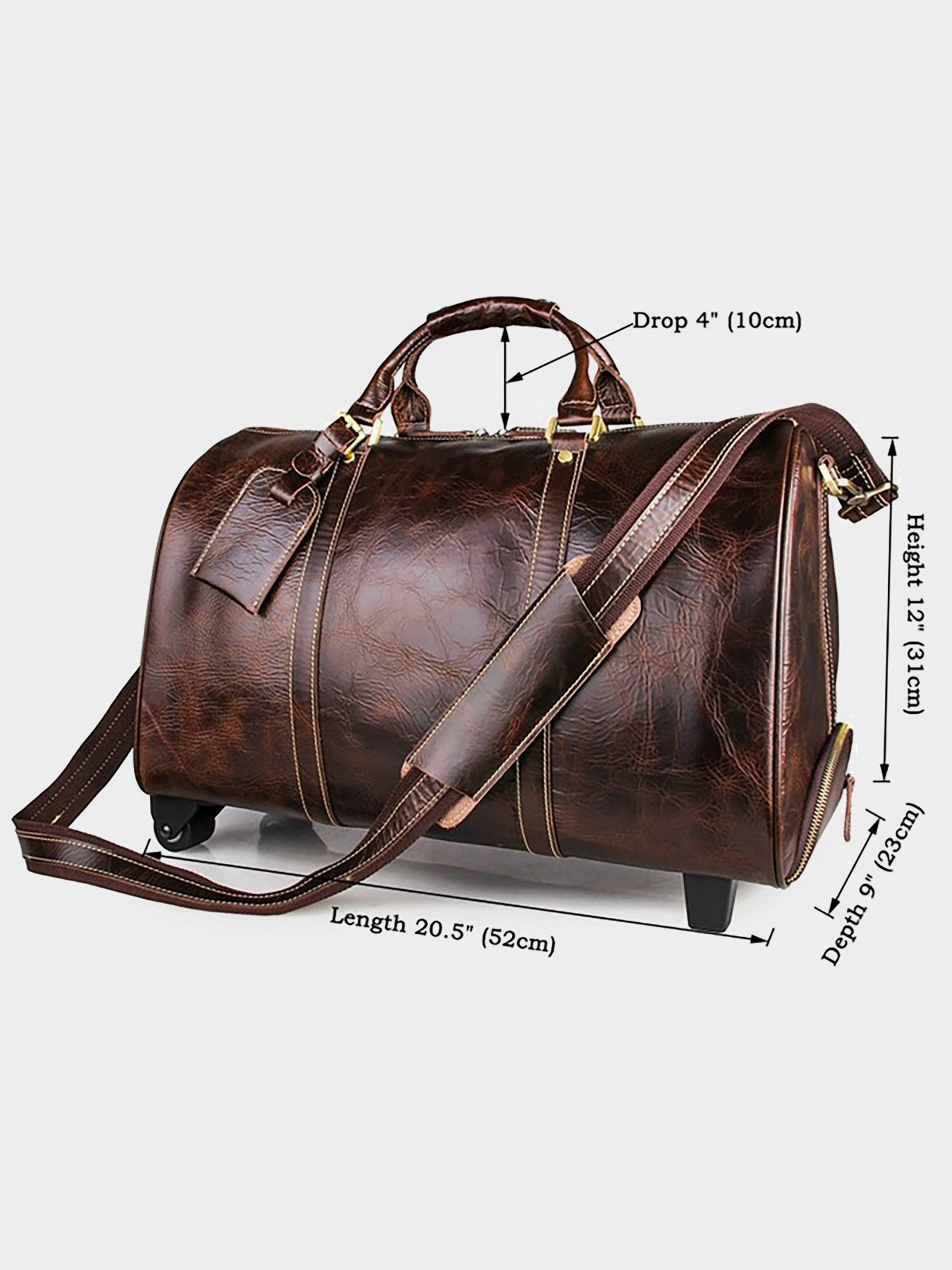 Дорожня сумка Vintage модель bag24_14254 Фото