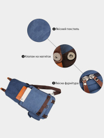 Мессенджер Vintage модель bag24_14482 Фото