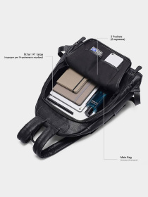 Повсякденний рюкзак Vintage модель bag24_14831 Фото