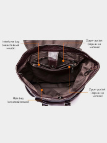 Повсякденний рюкзак Vintage модель bag24_14842 Фото