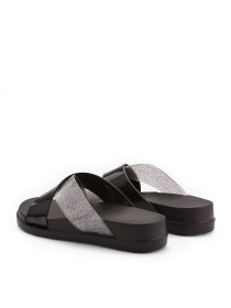 Шльопанці COQUI модель 1342Black_Silver_glitter Фото