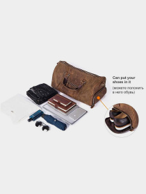 Дорожная сумка Vintage модель bag24_14893 Фото