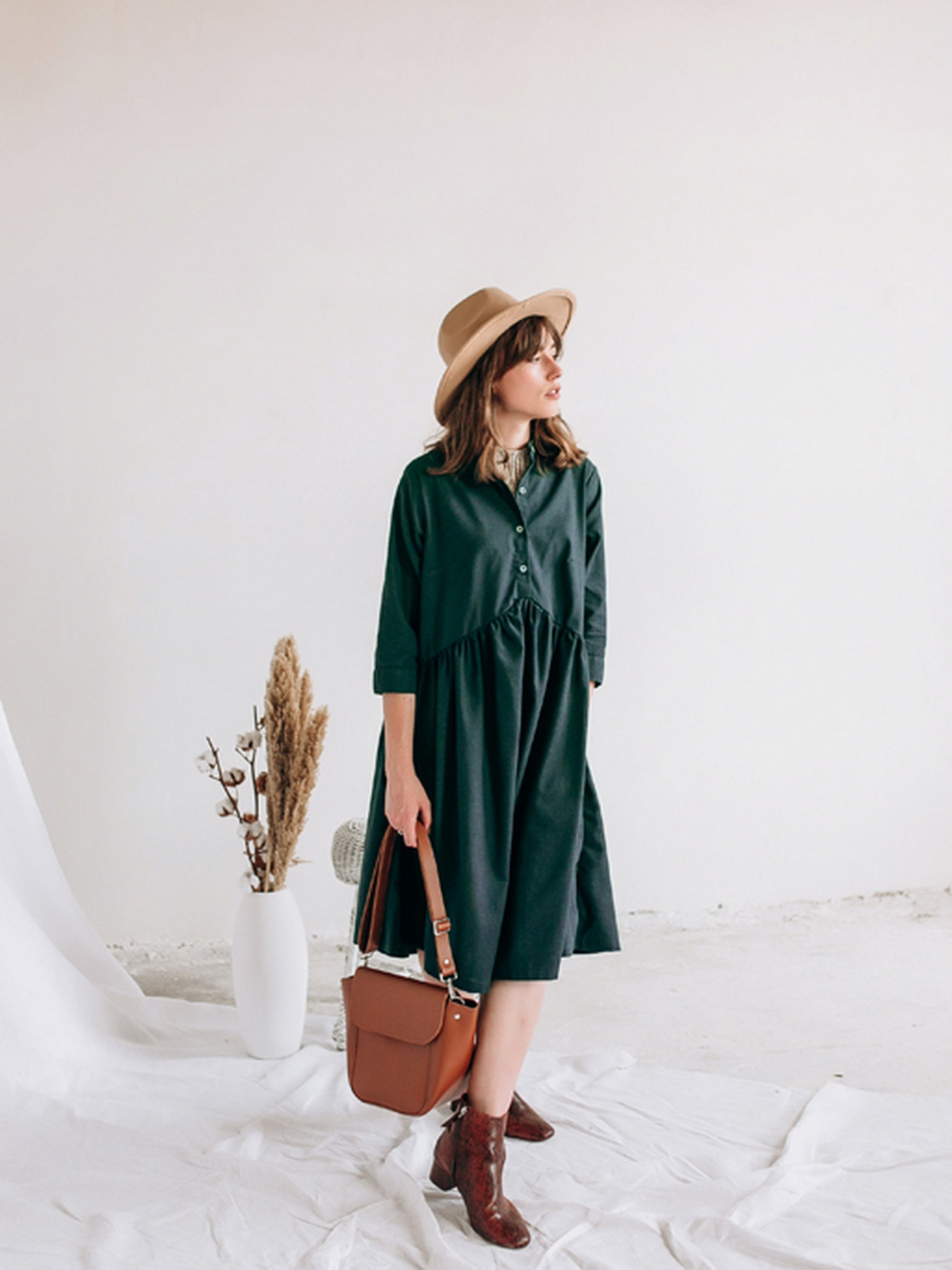 Платье миди Feel and Fly модель 094712 Фото