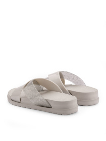 Шльопанці COQUI модель 1342Stone_Silver_glitter Шльопанці COQUI модель 1342Stone_Silver_glitter Фото