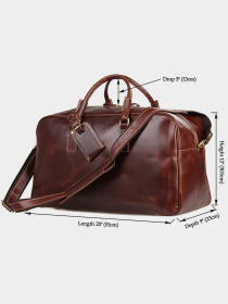 Дорожная сумка Vintage модель bag24_14359 Фото