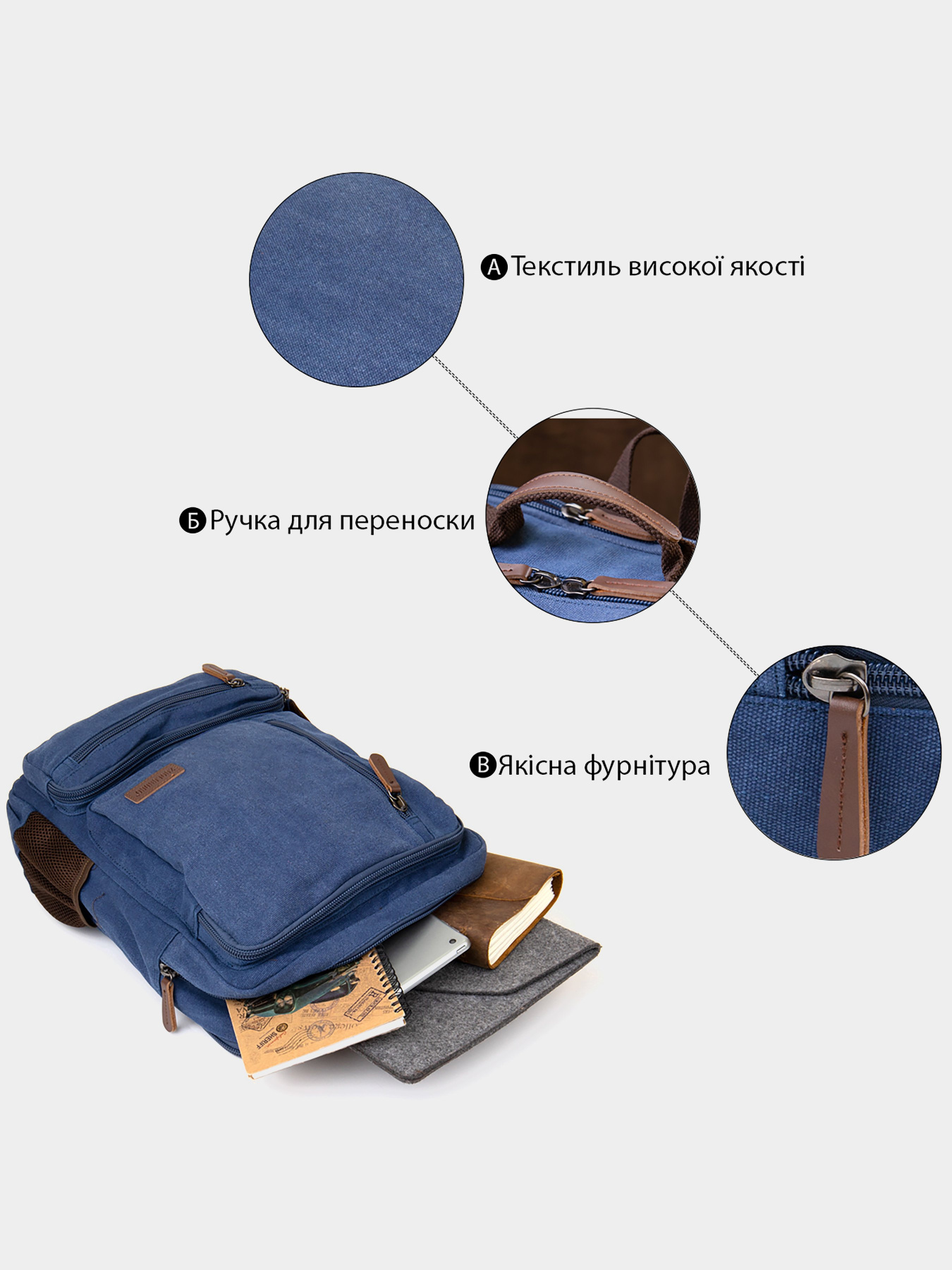 Рюкзак Vintage Модель bag24_20613 Фото