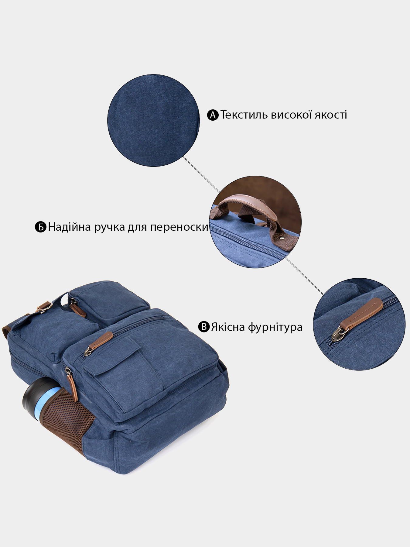 Рюкзак Vintage Модель bag24_20621 Фото