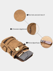 Рюкзак Vintage Модель bag24_20664 Фото