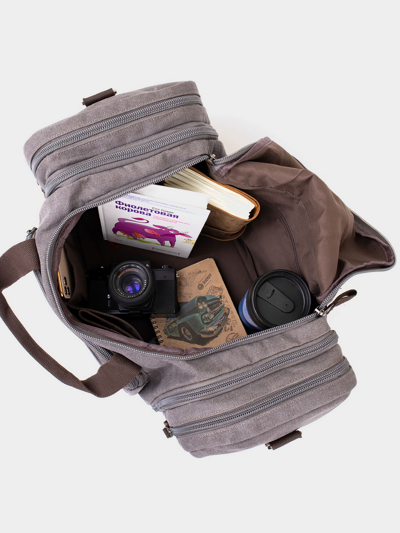 Дорожня сумка Vintage модель bag24_20665 Фото