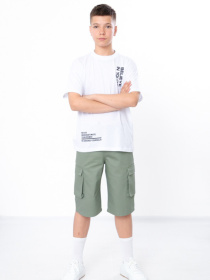 Повседневные шорты Носи своє модель 6428-107-olivkovo-srij Фото