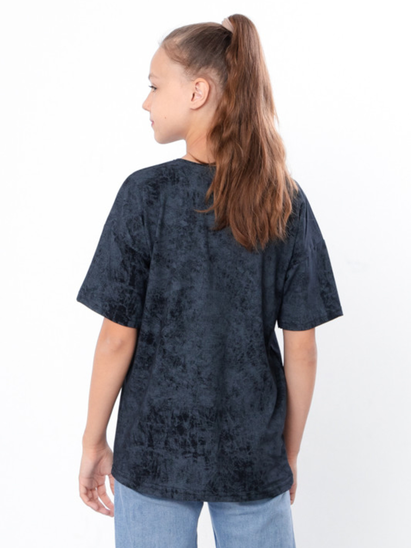 Футболка Носи своє модель 6414-134-2-temno-srij Фото