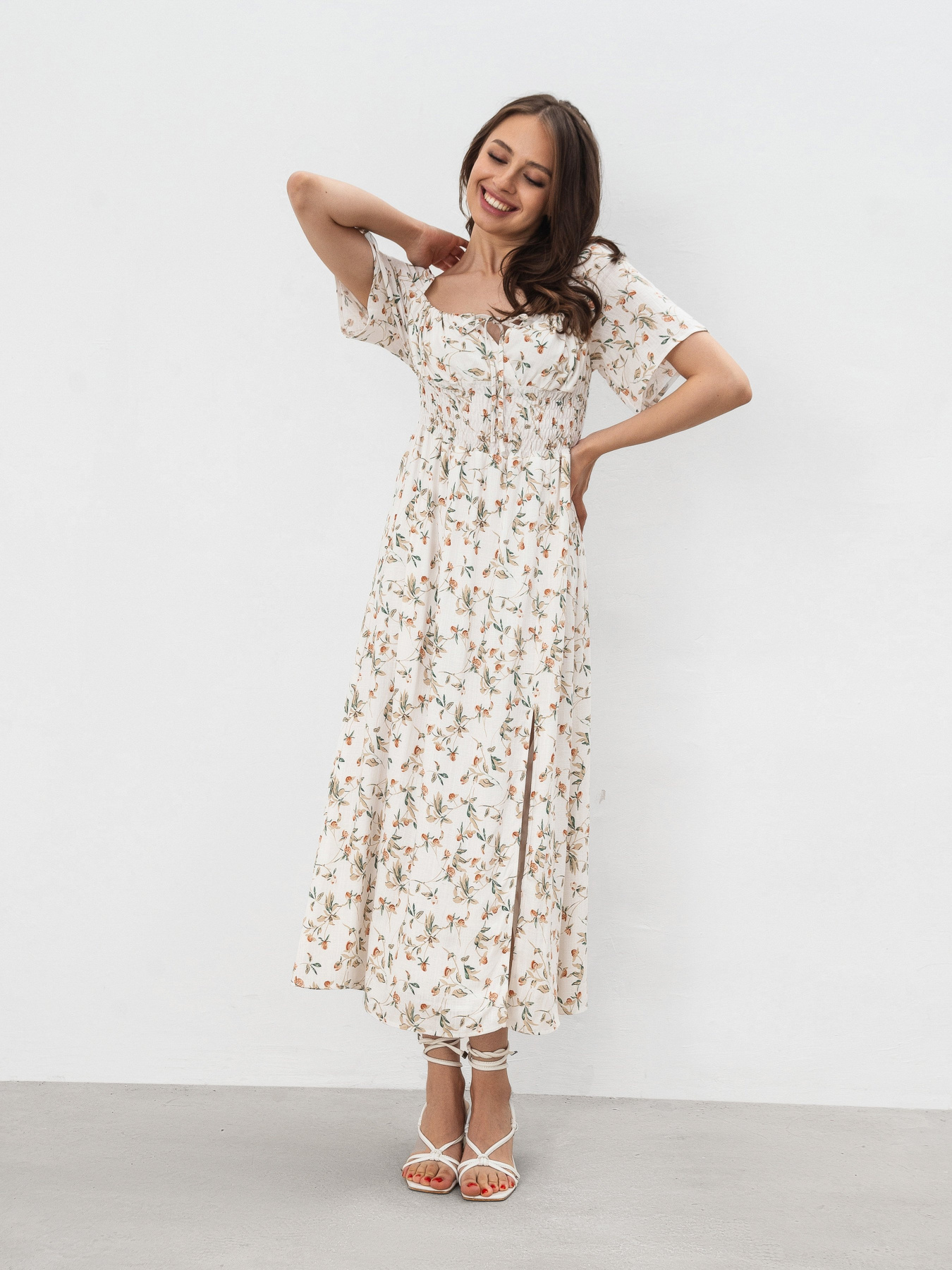 Платье миди Romashka Сенден модель 201060702072 Фото