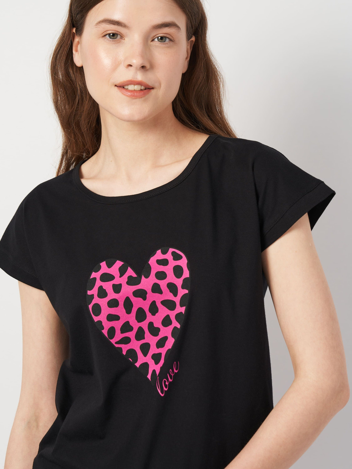 Піжама Роза модель 240225_black Піжама Роза модель 240225_black Фото