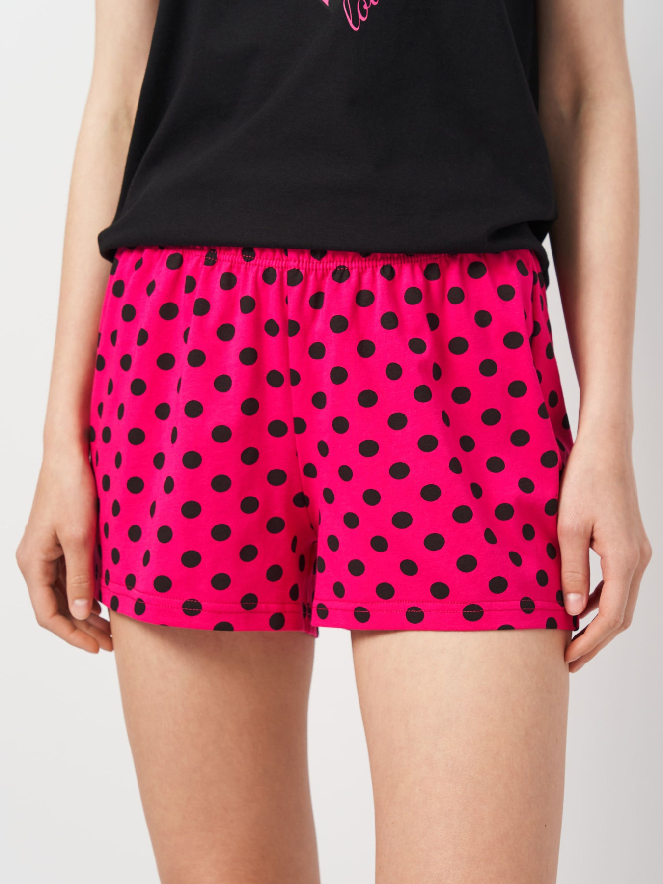 Піжама Роза модель 240225_black Піжама Роза модель 240225_black Фото