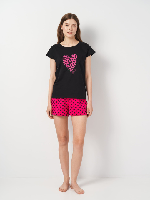 Пижама Роза модель 240225_black Фото