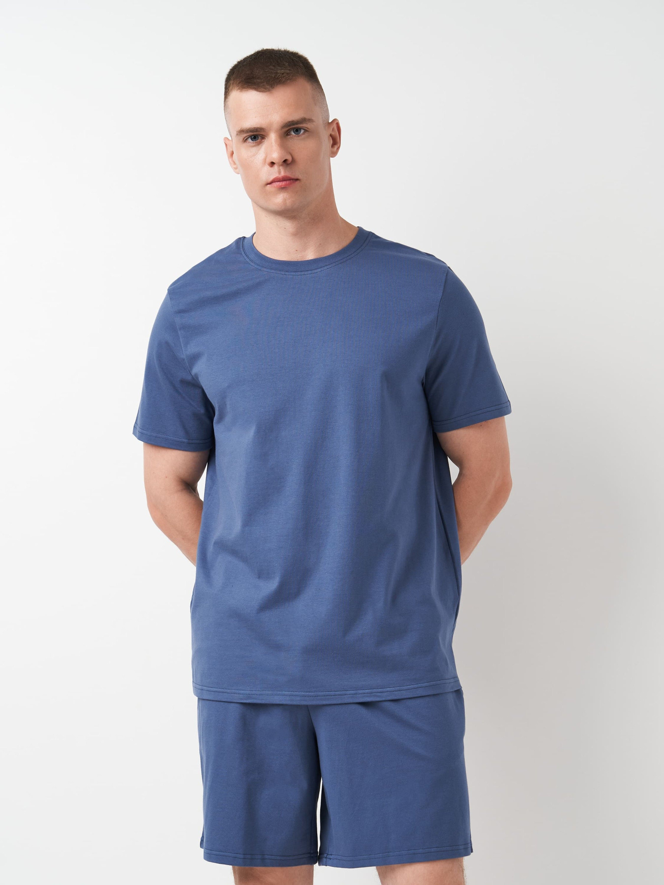 Домашній костюм Роза модель 230942_blue Домашній костюм Роза модель 230942_blue Фото