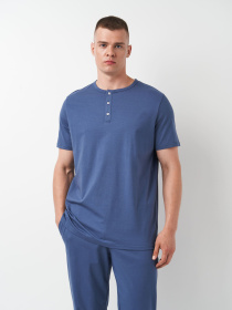 Домашний костюм Роза модель 230941_blue Фото