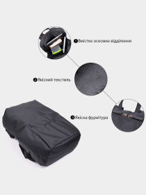 Рюкзак Fabra модель bag24_22584 Фото