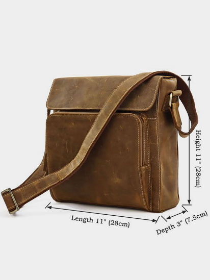 Мессенджер Vintage модель bag24_14077 — фото 3 - INTERTOP