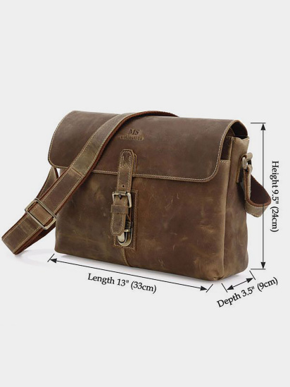 Мессенджер Vintage модель bag24_14090 — фото 3 - INTERTOP