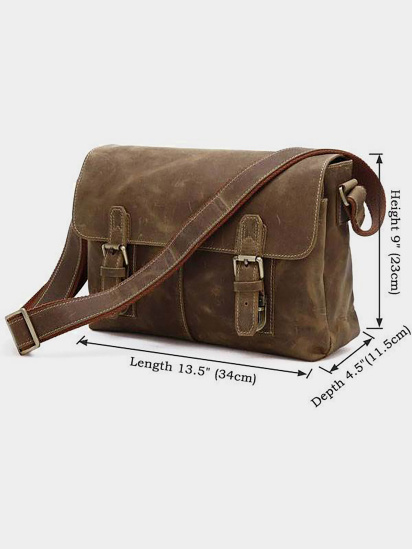 Мессенджер Vintage модель bag24_14118 — фото 3 - INTERTOP