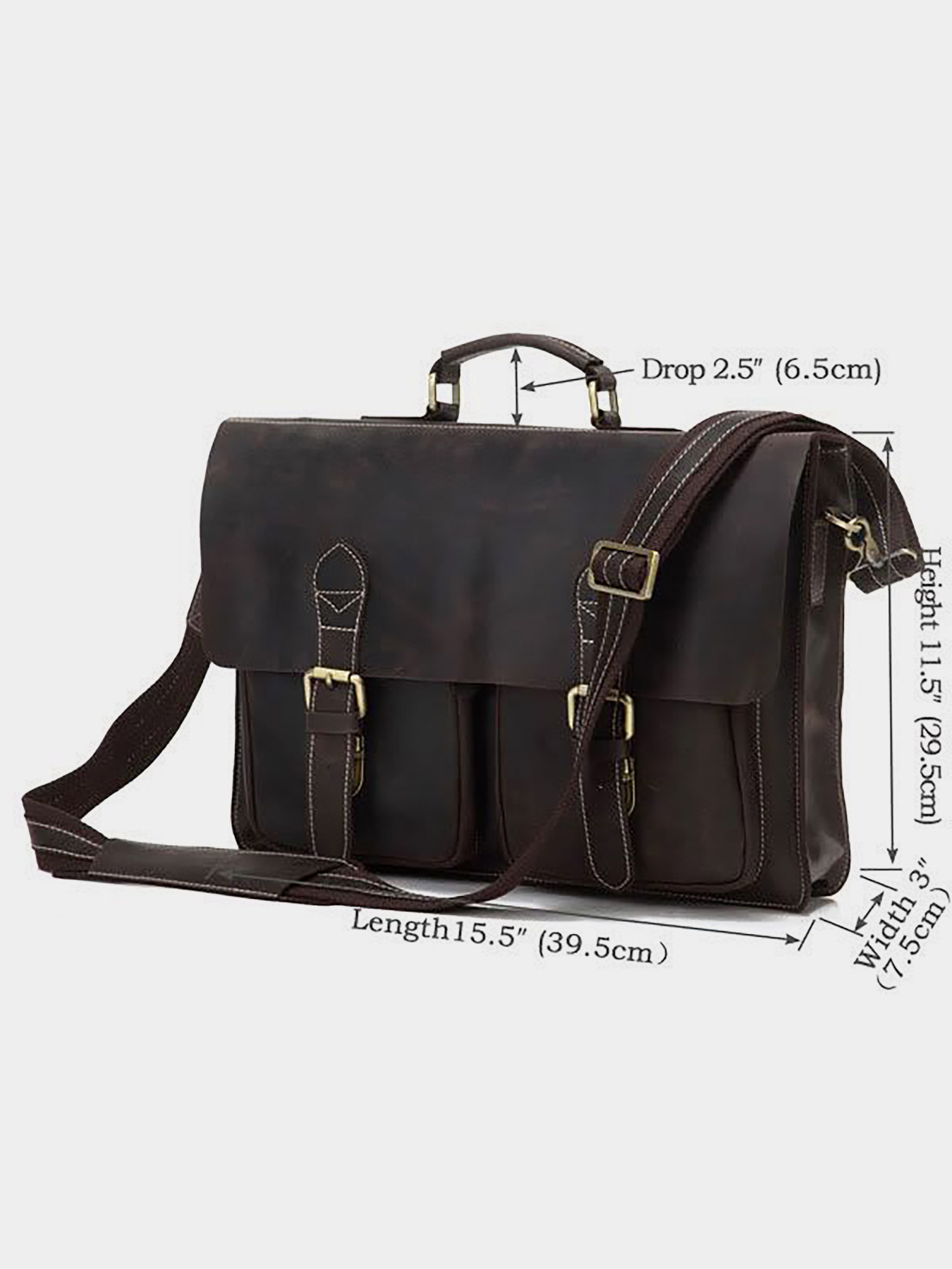 Портфель Vintage модель bag24_14086 Фото
